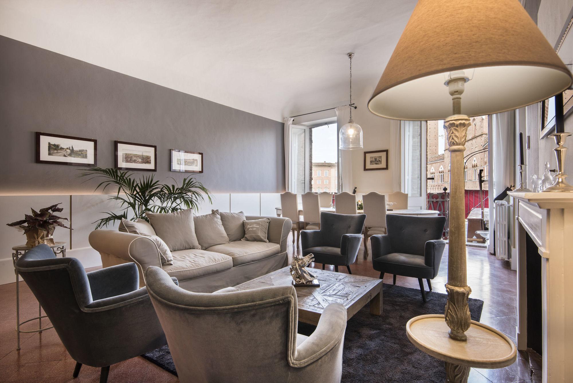 La Terrazza Sul Campo-Rooms Only Сиена Екстериор снимка
